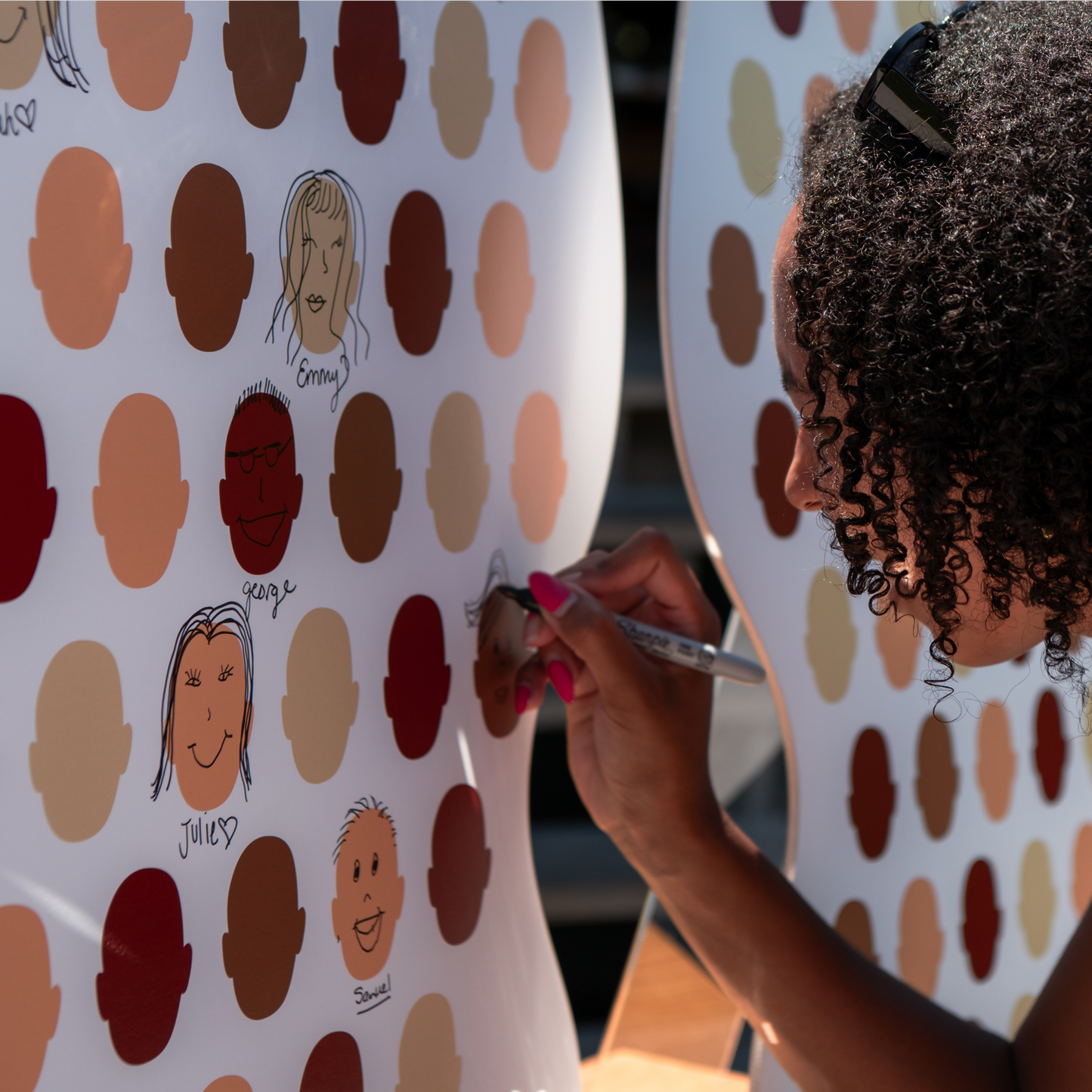 Georgia Draw-A-Face Guestbook