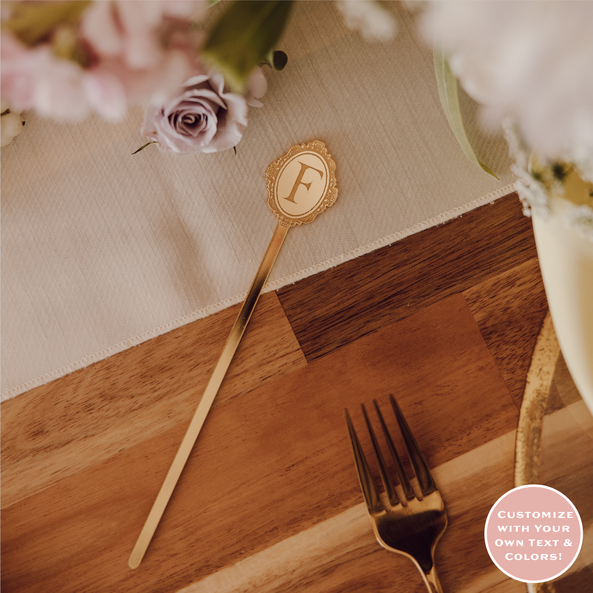 Heather Stir Sticks (Set of 48)