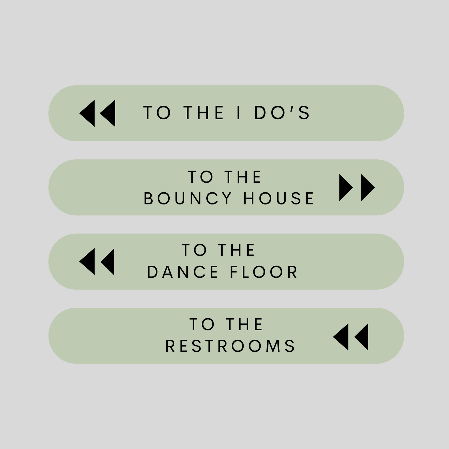 Georgia Hanging Direction Signs