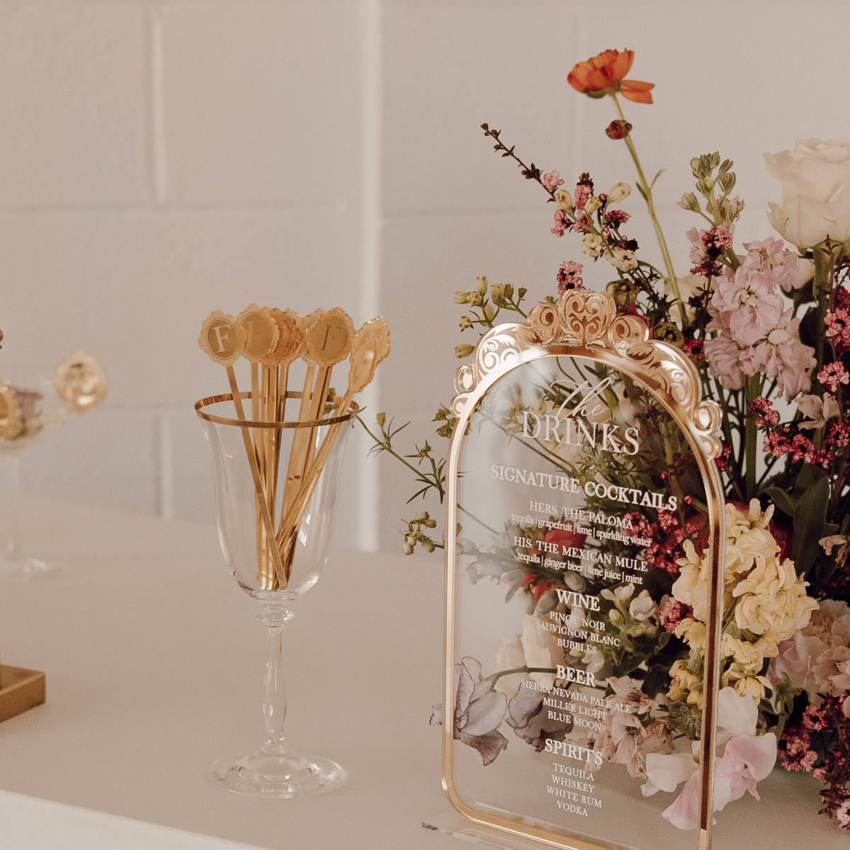 Heather Stir Sticks (Set of 48)