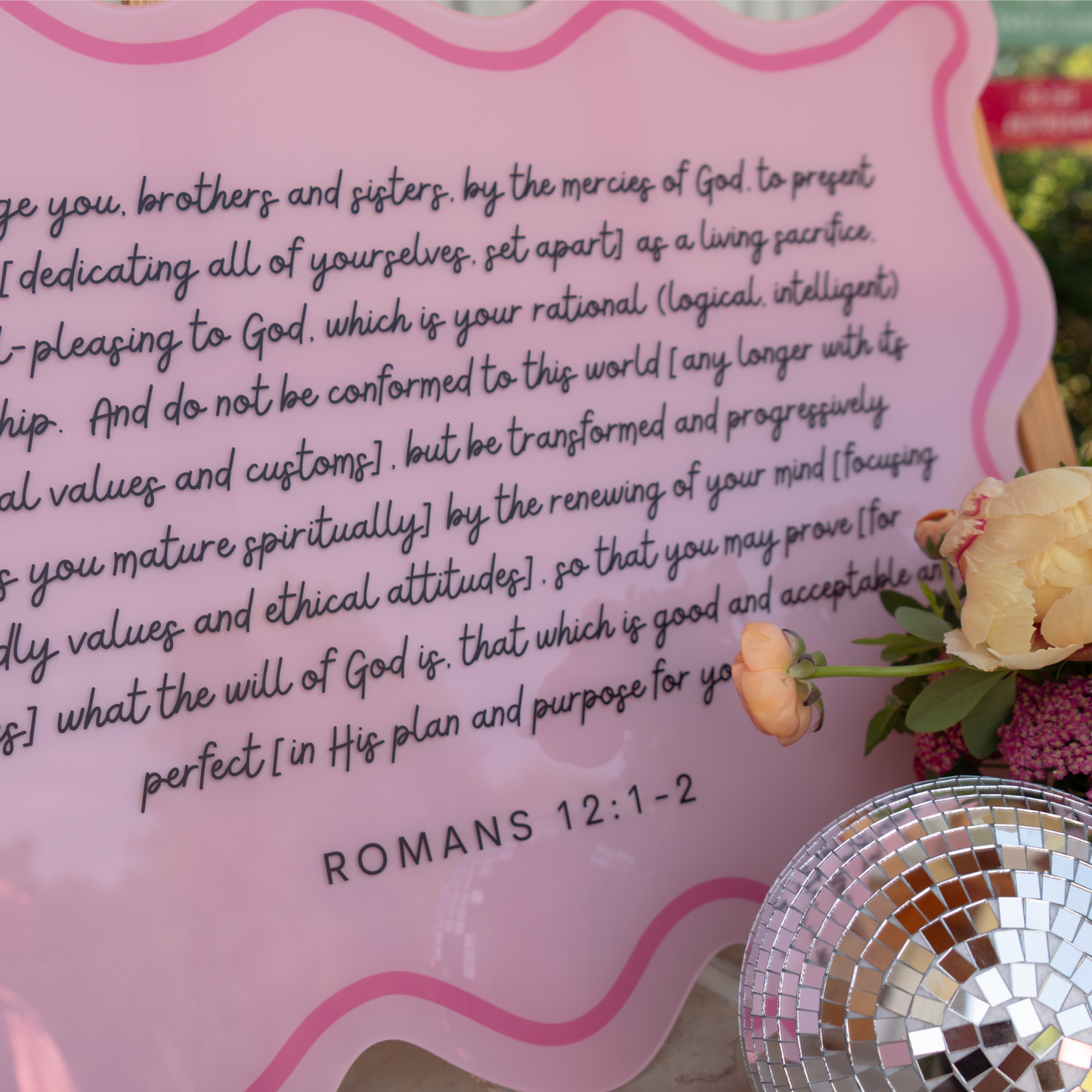 Georgia Scripture Sign