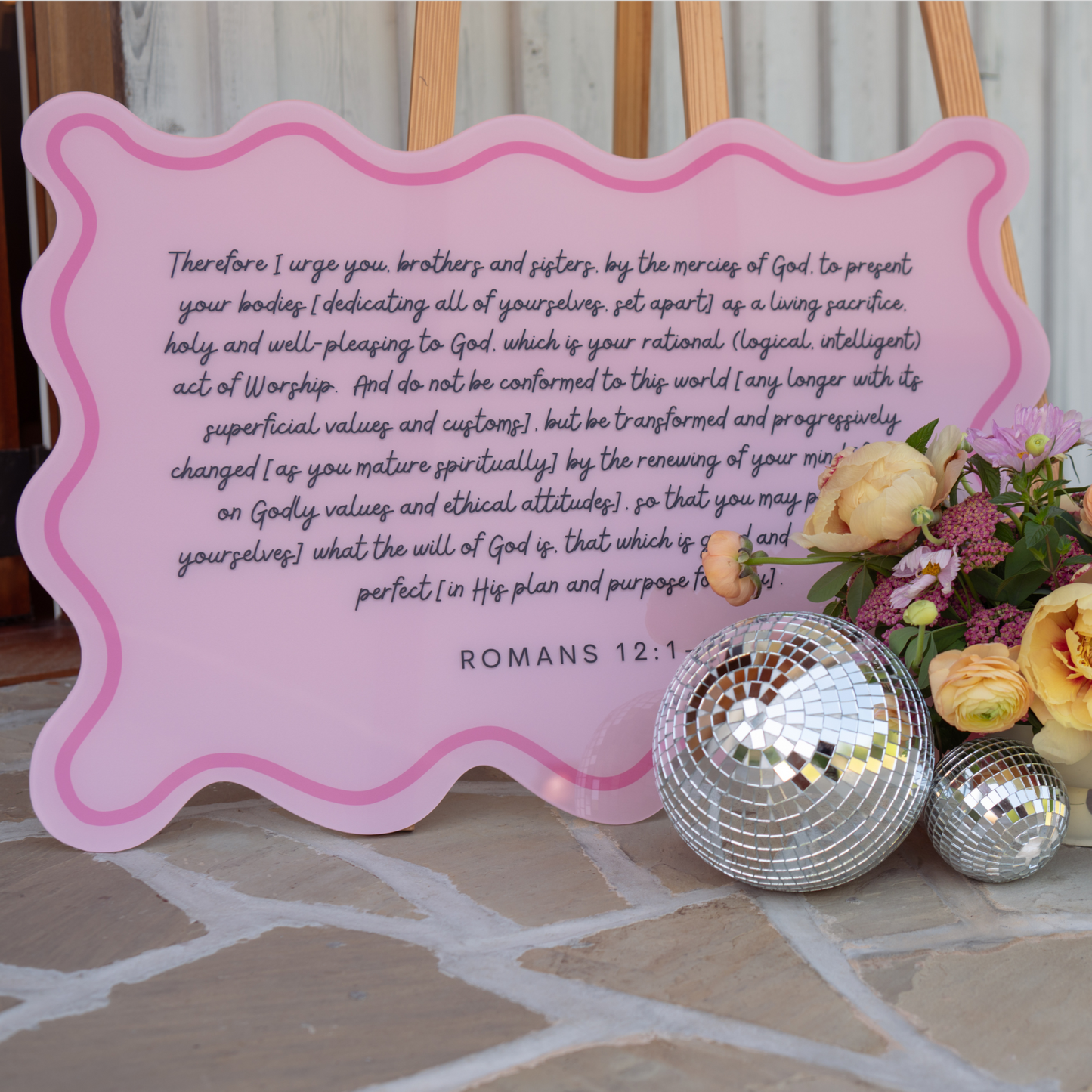 Georgia Scripture Sign