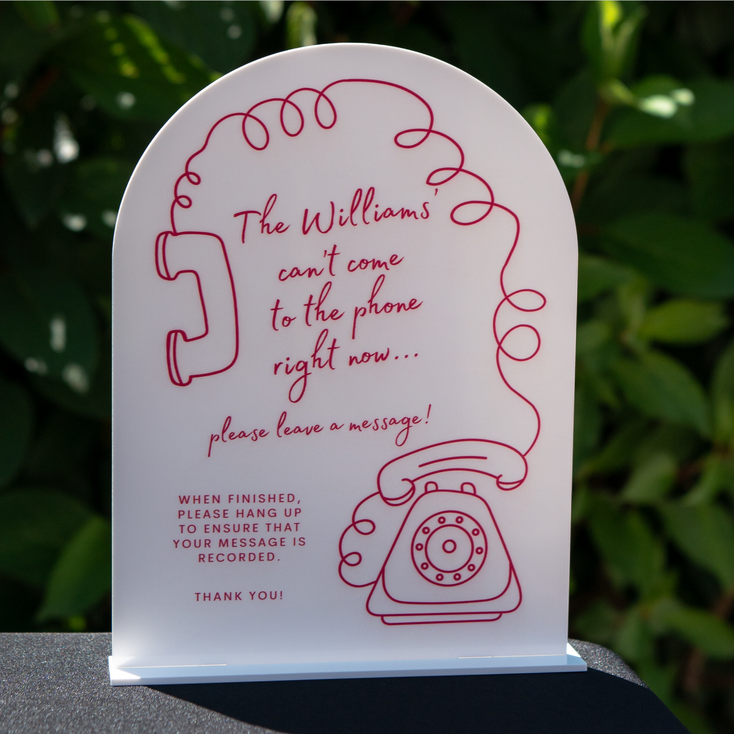 Georgia Audio Guestbook Sign