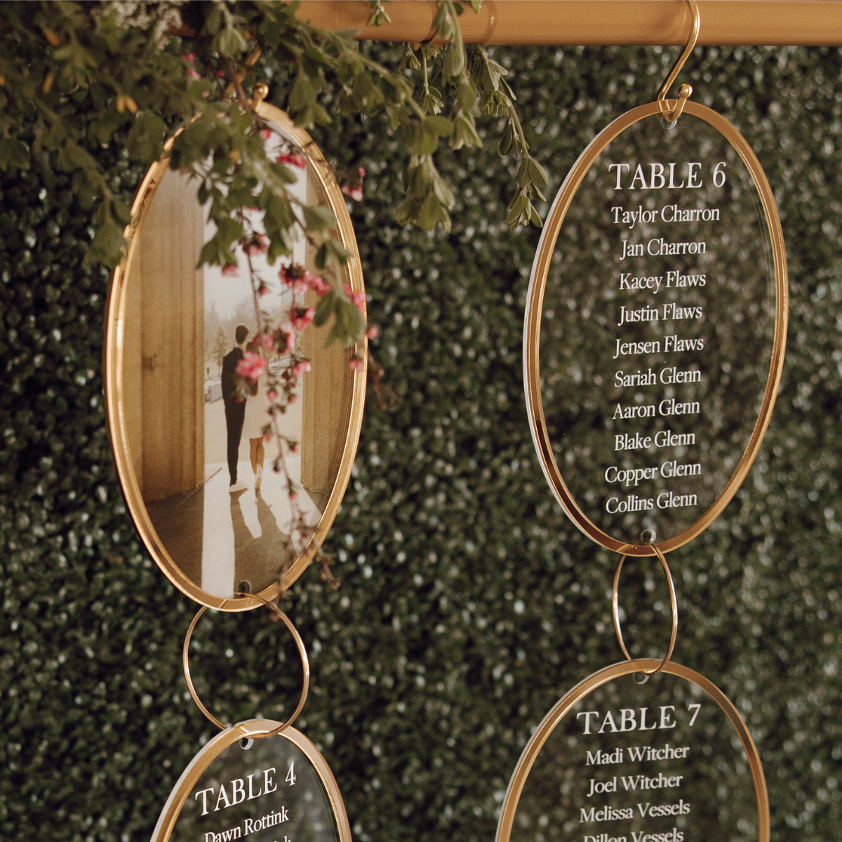 Heather Hanging Seating Chart