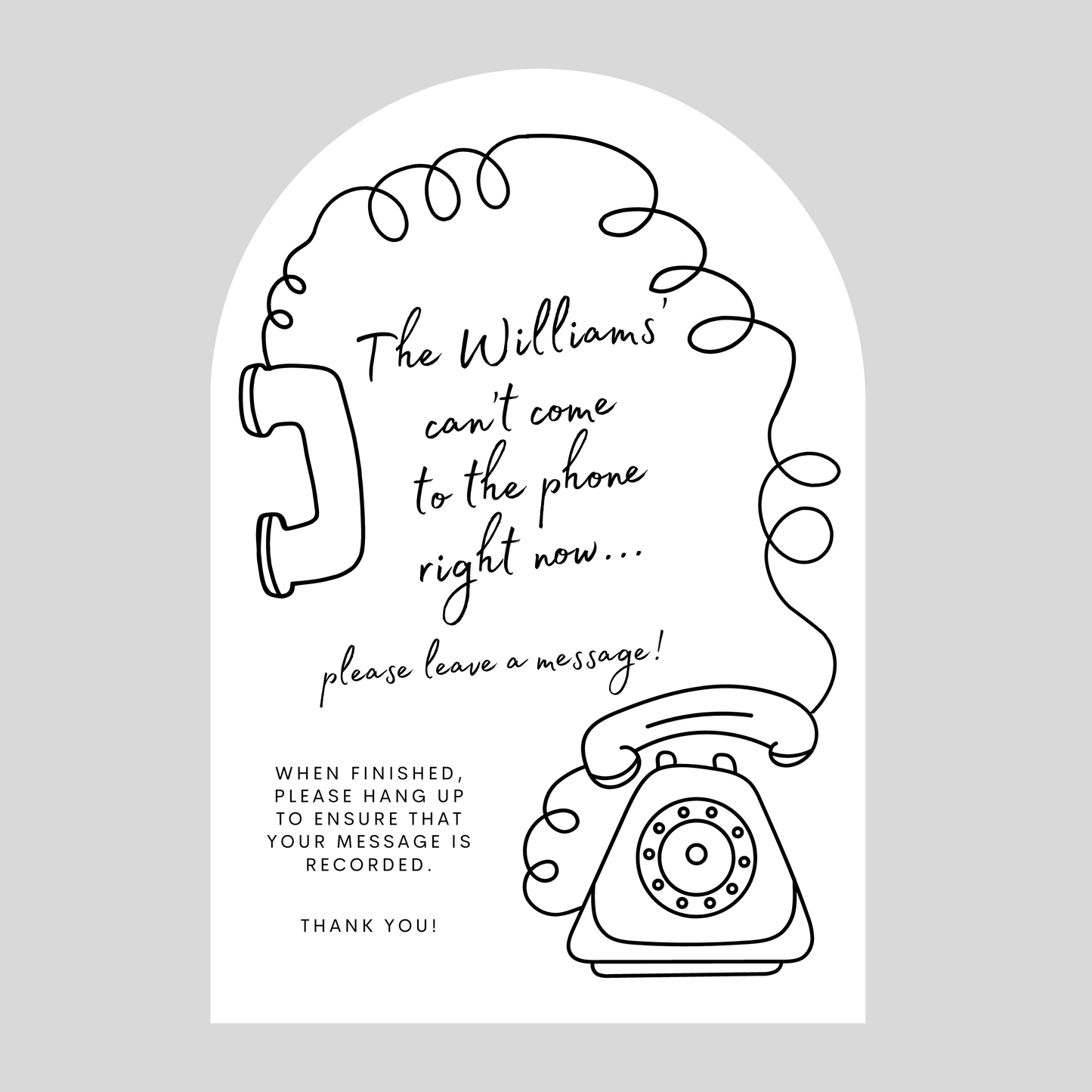 Georgia Audio Guestbook Sign