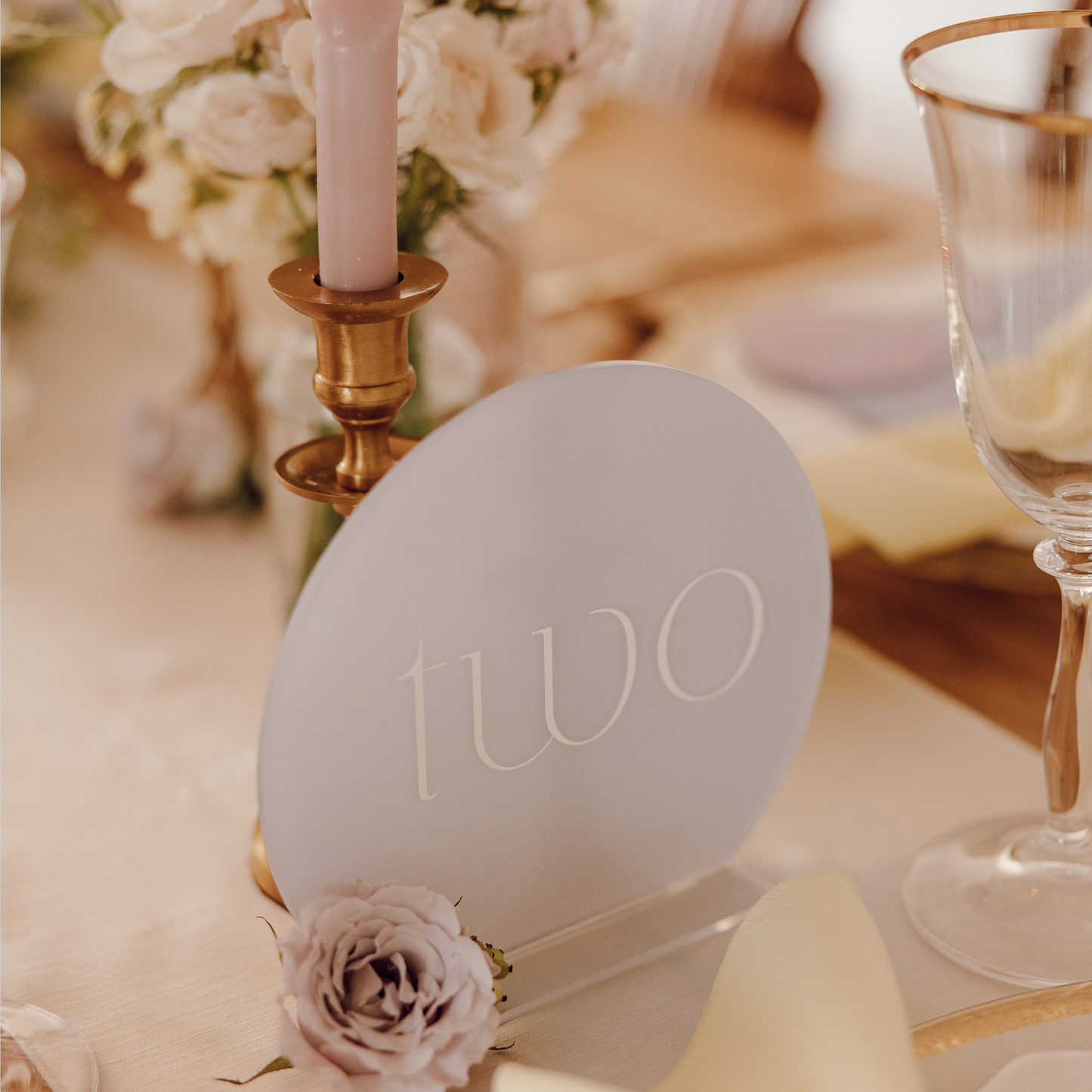 Lena Table Number Set