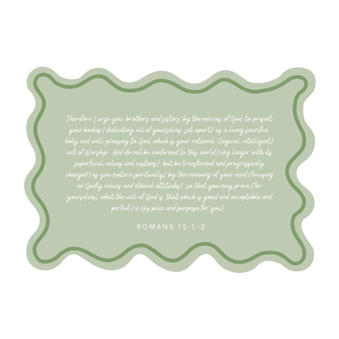 Georgia Scripture Sign