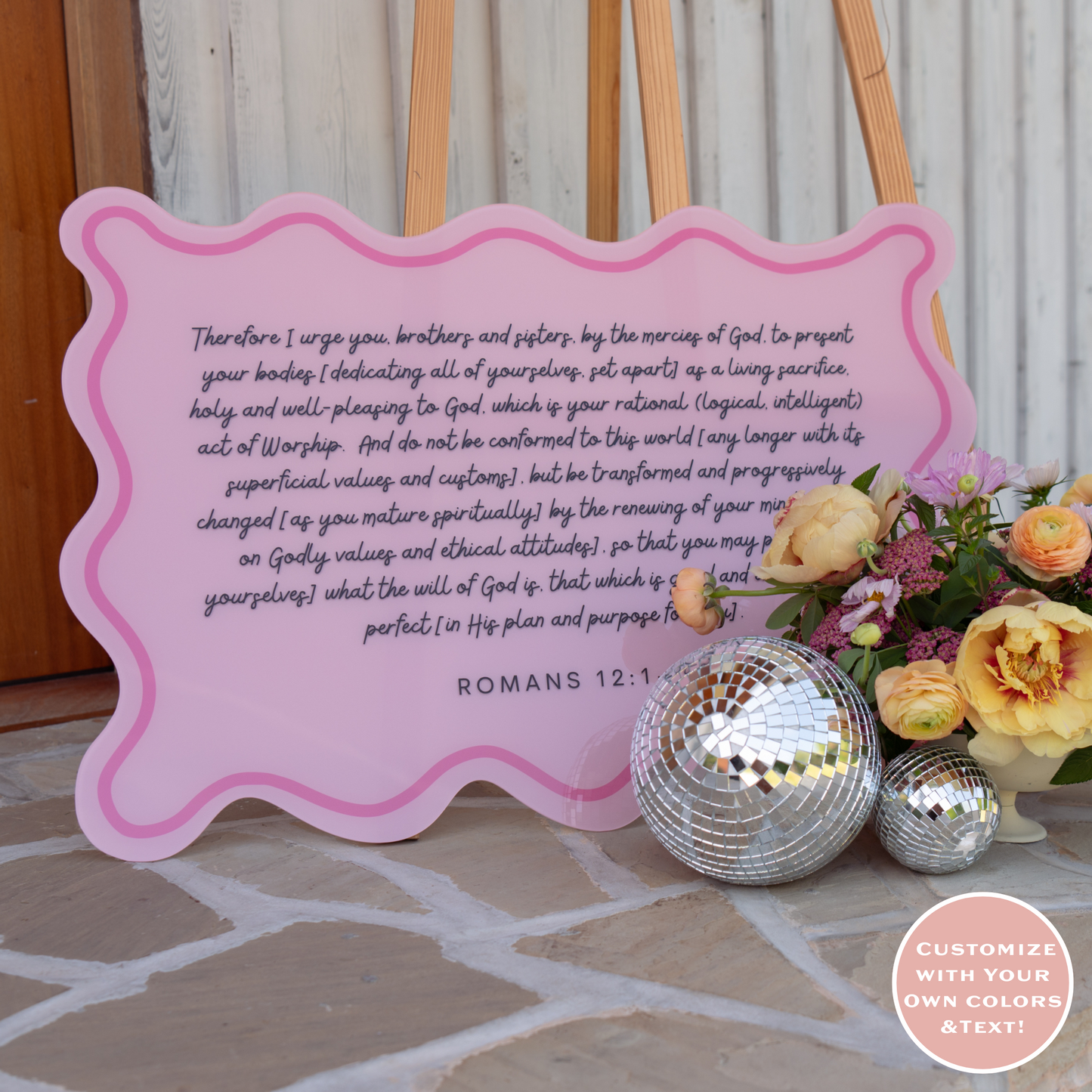 Georgia Scripture Sign