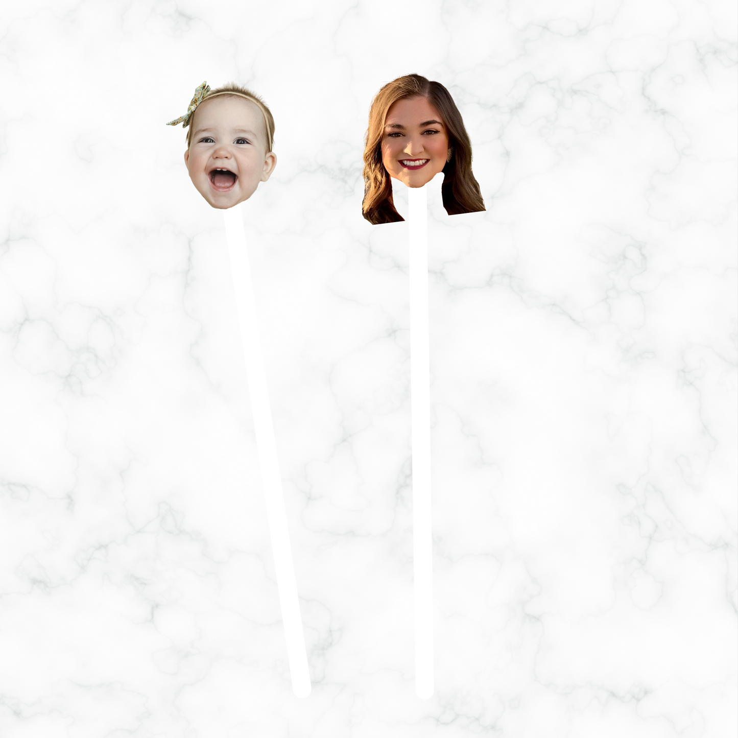 Upload-A-Face Stir Sticks