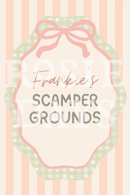 Mousey First Birthday! Canva Template Link ONLY