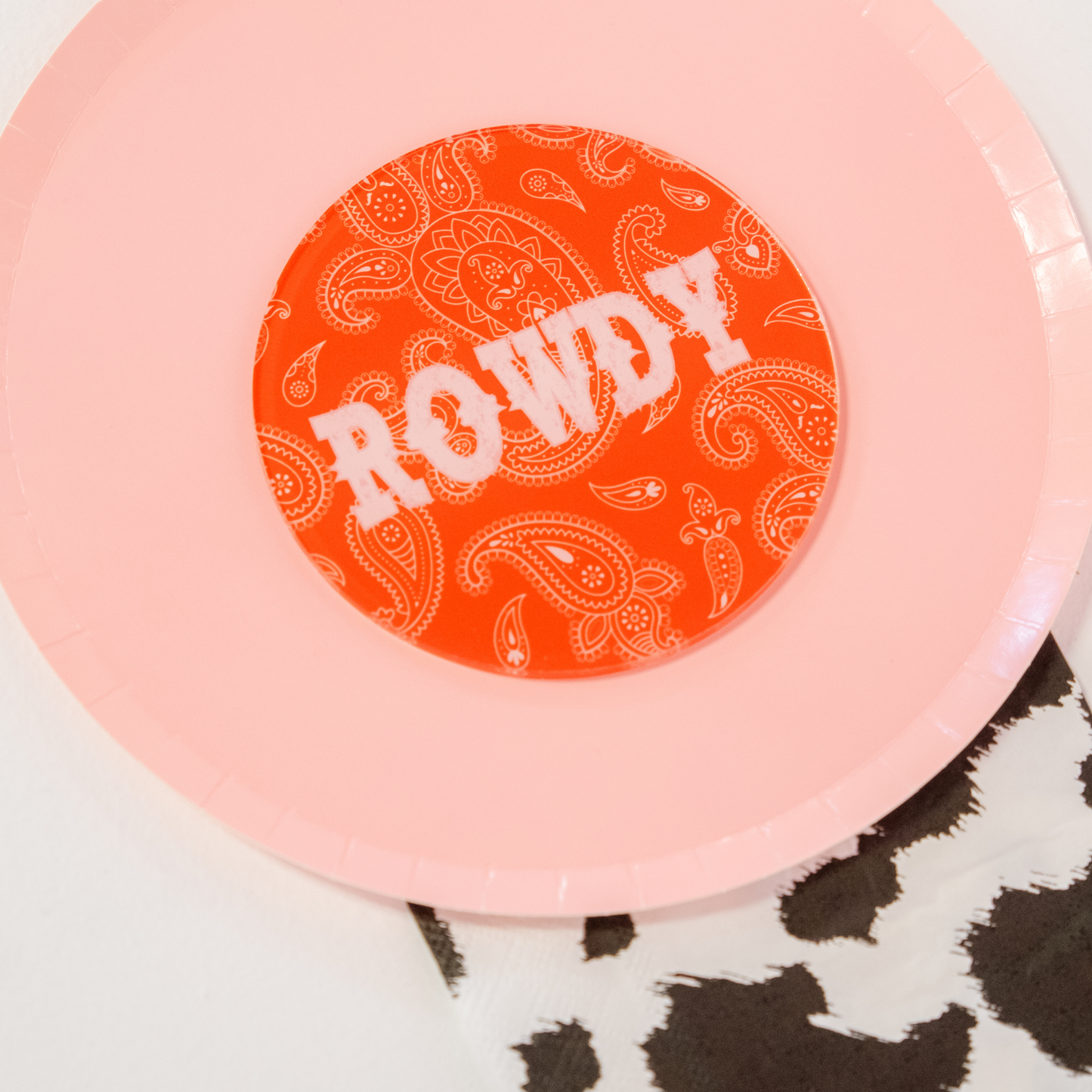 RaeLynn Rowdy | Acrylic Place Card/Coster (6 Pack)