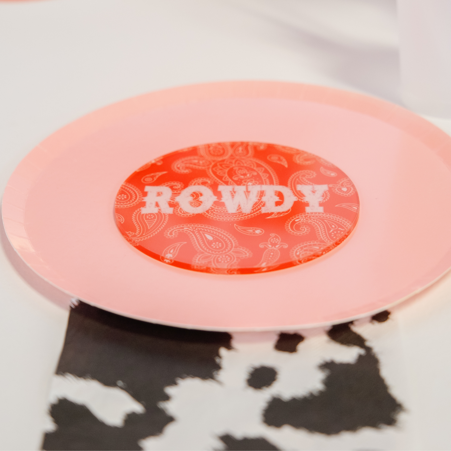 RaeLynn Rowdy | Acrylic Place Card/Coster (6 Pack)