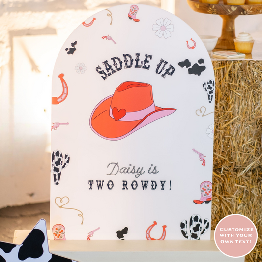 RaeLynn Howdy Y'all | Custom Welcome Sign