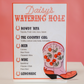 RaeLynn The Watering Hole | Custom Drink Menu