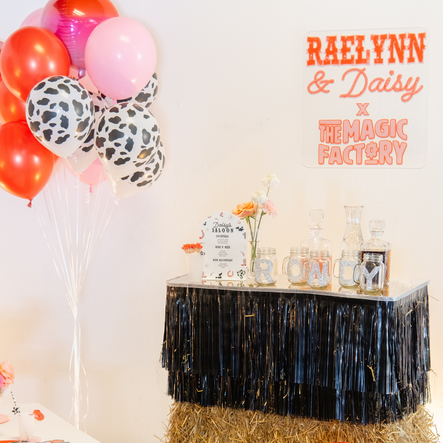 RaeLynn The Saloon | Custom Drink Menu