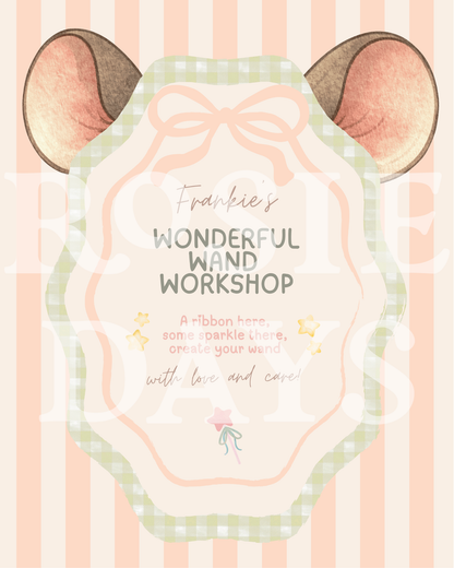 Mousey First Birthday! Canva Template Link ONLY